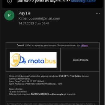 Motobus, Motobüs Kurye