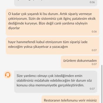 Trendyol Yemek Yine Müşterilerini İnsan Yerine Koymuyor