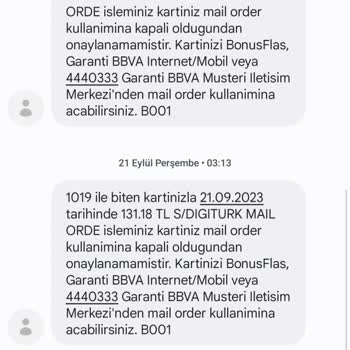 Digiturk Kartımdan Para Çekmeye Çalışıyor