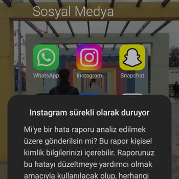 Xiaomi Instagram Sürekli Duruyor Ve Atıyor