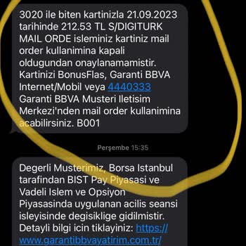 Digiturk Mail Orde İle Kredi Kartımdan Para Çekilmek İstenmesi