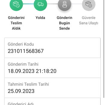 Sendeo Kargomu Kaybetti Bulamıyor
