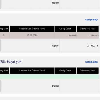 Kuzey Marmara Otoyolu Tahsilat Yapılırken Kurulmuş Sistem