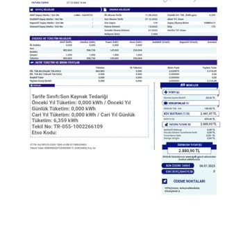 YEDAŞ Kaçak Kullanım Tutanağı