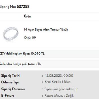 Gülaylar Pırlanta Yüzük Teslimatı