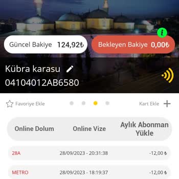 BURULAŞ Kartım Bende Olduğu Halde Başka Birisi Kullanıyor