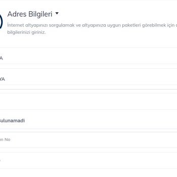 Türk Telekom Sabit İnternet Online Başvuru Hatası