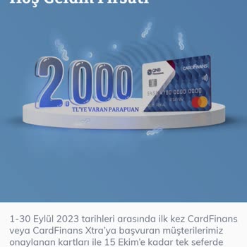 QNB Finansbank Kampanya Kapsamında Kart Puanının Yüklenmemesi