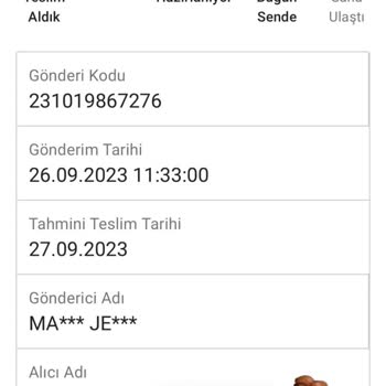 Sendeo Kargo Şirketinin Ürünü Teslim Etmemesi