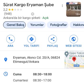 Sürat Kargo Mesai Saatleri Belirttikleri Gibi Değil