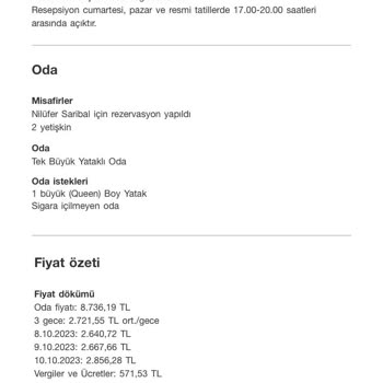 Hotels.com Fazla Para Çekilmesi