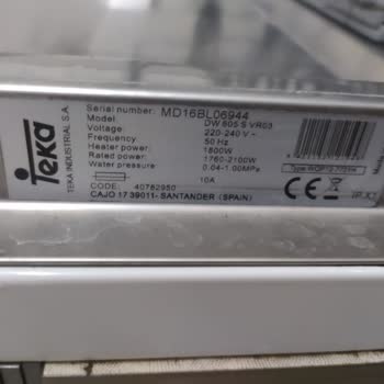 Teka Bulaşık Makinesi Paslanan Sepet