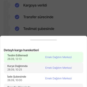 Hepsiburada Bana Haber Verilmeden İade Talebi Oluşturuldu