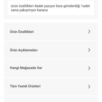 Karaca Züccaciye Karaca Fazla Para Alıp Eksik Ürün Gönderiyor.