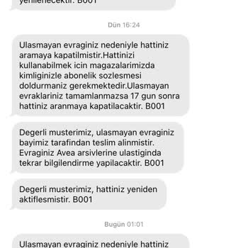 Türk Telekom Eksik Evrak Nedeniyle Aramalara Hattın Kapatılması