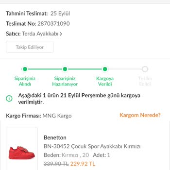 Trendyol Ürün Gelmemesi Ve İptal Sağlanmaması