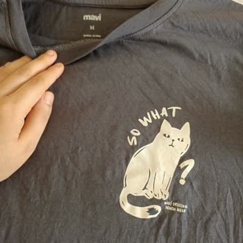 Mavi'den Aldığım T-shirt İlk Yıkamada Yamuldu