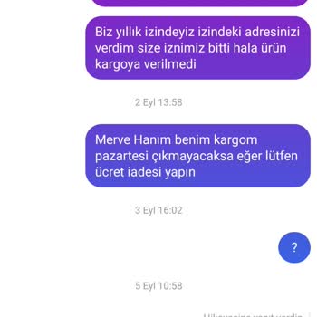 Mery Babynest'ten Alışverişte Sorun