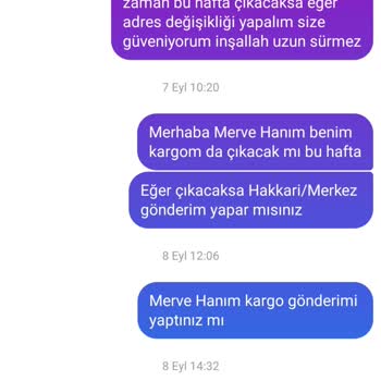 Mery Babynest'ten Alışverişte Sorun