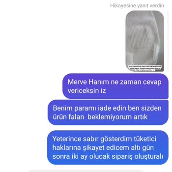 Mery Babynest'ten Alışverişte Sorun
