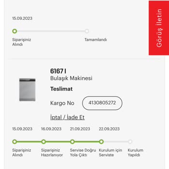Arçelik Satın Aldığım Bulaşık Makinesini 14 Gündür Teslim Etmiyor