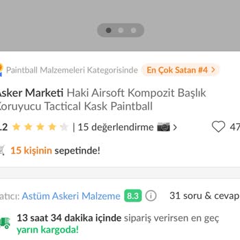 Trendyol Belirtilen Sürede Kargoya Verilmeyen Ürün