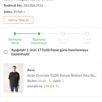 Avva Müşteriye Sorumsuz Davranıyor!