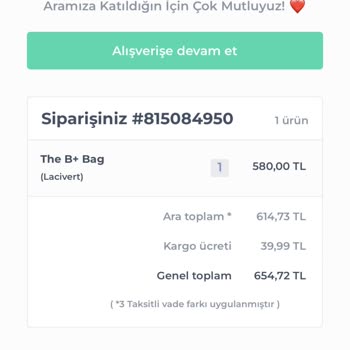 Lady Bag Shopier İade Yapılmıyor Ve Mesajlarıma Dönüş Yapmıyorlar