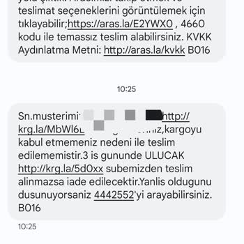 Aras Kargo İle Sürekli Yaşanan Teslimat Problemi