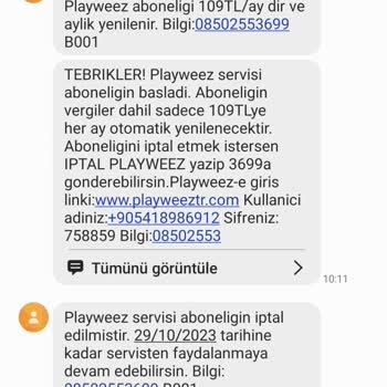 Türk Telekom Playweez Üyeliği Neden Faturama Yansıdı?