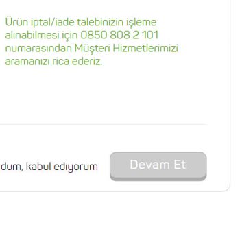 A101 İade Kodu Gelmiyor!