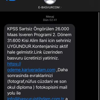 Teşvik Programı İş İlanı Yalanı!