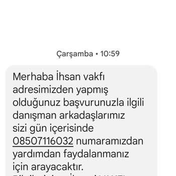 İhsan Vakfı (Burs Başvuru) Papara Hesap Açma Bana Mesaj Gönder Çeklerin Söylediler