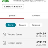 Vodafone Tencent Games Mobil Ödeme