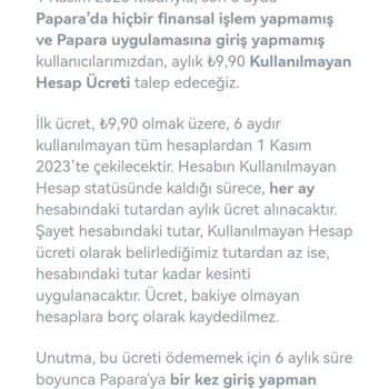 Papara 9.90 Para Kesecek Miş