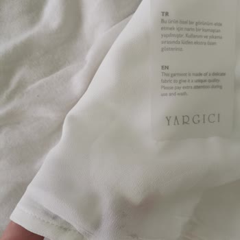Yargıcı Online Mağaza Her Yeri Lekeli Gömlek Gönderdi