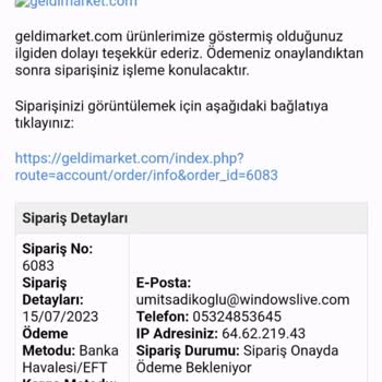 Çaykur Ürünlerim Gelmedi Para İadem Bir Türlü Yapılmıyor