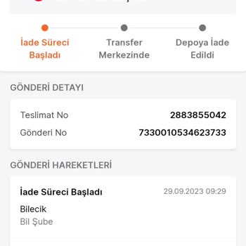 Trendyol'dan Aldığım Ürünü Teslim Teslim Edilmeden İade Oluyor