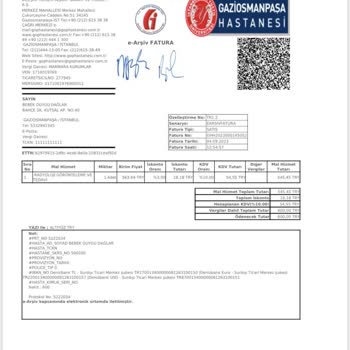 Yeni Yüzyıl Üniversitesi Gaziosmanpaşa Hastanesi Yenidoğan Hizmetleri İçin Ücret Alınması