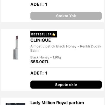 Sephora Mobil Uygulamada Müşteriye Vaat Edilen Gönderilmiyor