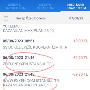 Exxen İki Kere Ücret Kesintisi Yapılmış