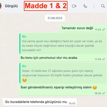 Görgülü Pastaneleri Görgülü Yanlış Pasta Siparişi Ve Sipariş Sürecindeki İletişimsizlik