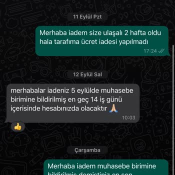 Vesna Design Para İadesi Yapmıyor Oyalıyor