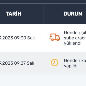 Aras Kargo İzmir Şirinyer Şubesi Kargomu Teslim Etmiyor