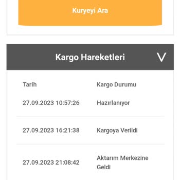 Bir Günde Kargo Teslim Edildi Gözüken Ama Edilmeyen Kargo