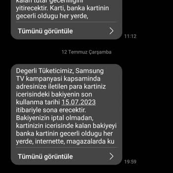 Samsung Dalga Geçen Müşteri Temsilcileri