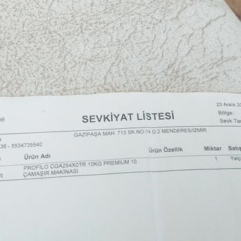 Profilo Çamaşır Makinesi Arızası