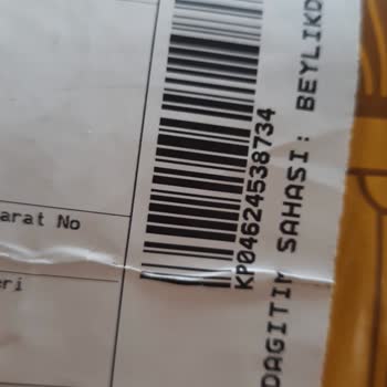 PTT Kargo Dan Gelen Açılmış Paket.