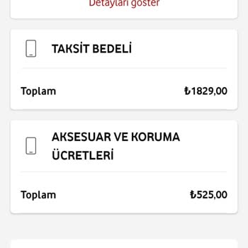 Vodafone'dan Alınan Cihazın Para İadesi