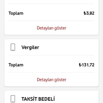 Vodafone'dan Alınan Cihazın Para İadesi